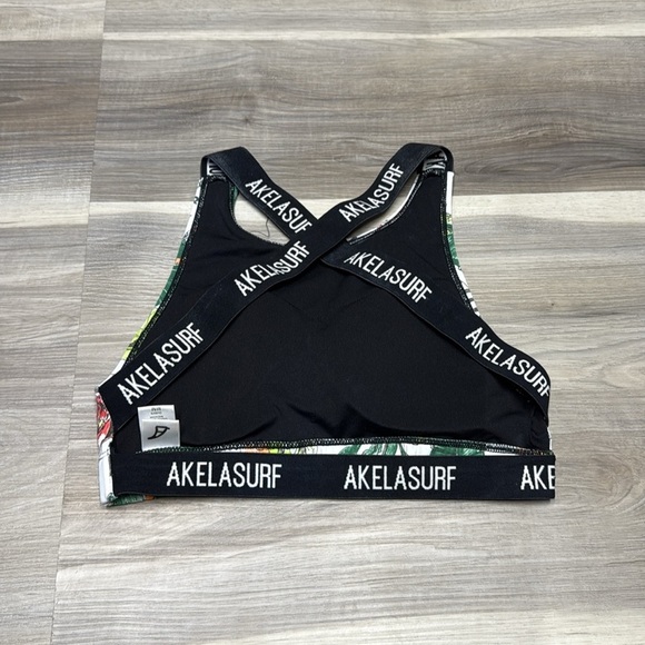 Akelasurf skull and tropical sports bra size medium - Picture 6 of 9